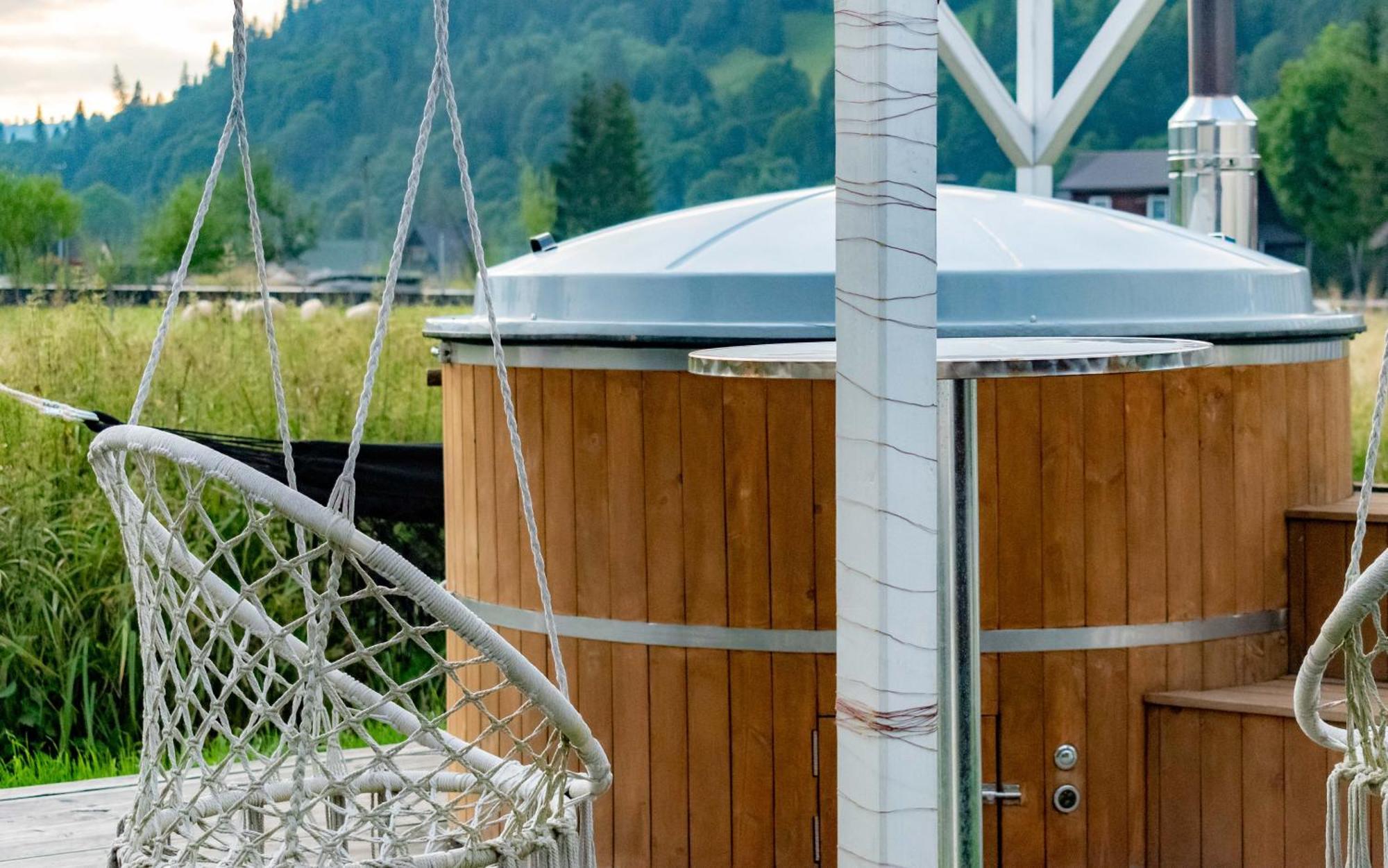 Domek Dream II Z Jacuzzi I Basenem 포로닌 외부 사진